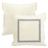 Delilah Ivory Velvet Cushion